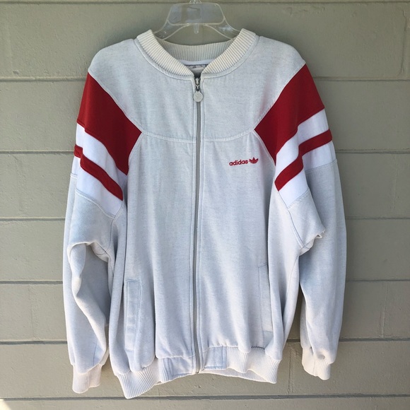 vintage adidas zip up jacket